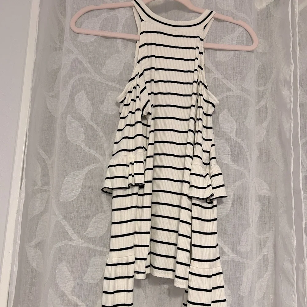 Scripted striped blouse - Picture 2 of 3